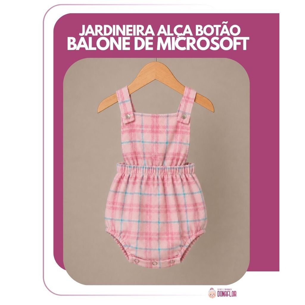 PROJETO DIGITAL PDF JARDINEIRA BALONE  ALÇA DE BOTÃO | MICROSOFT XADREZ