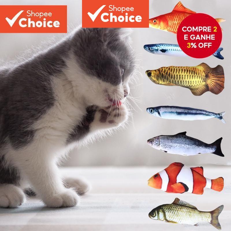 Brinquedo Interativo de Dentição para Gatos