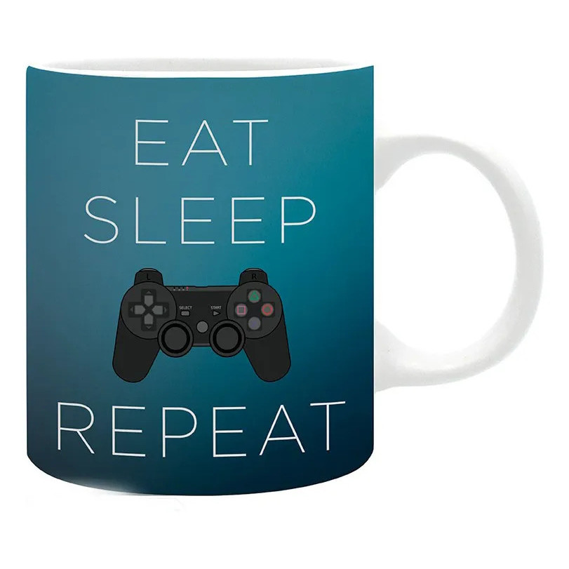 Caneca Playstation The Last Of Us God Of War Metal Gear Snak Branco Playstation 2