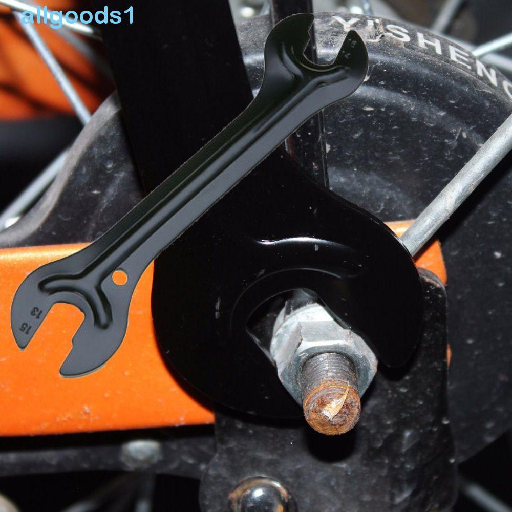 ALLGOODS Ferramenta De Reparo De Bicicleta 13/14/15/16mm Eixo Portátil Ciclismo Combinação Hub Cone Chave Inglesa
