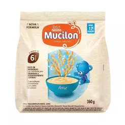 Cereal Infantil Mucilon de Arroz 360g - Embalagem com 9 Unidades