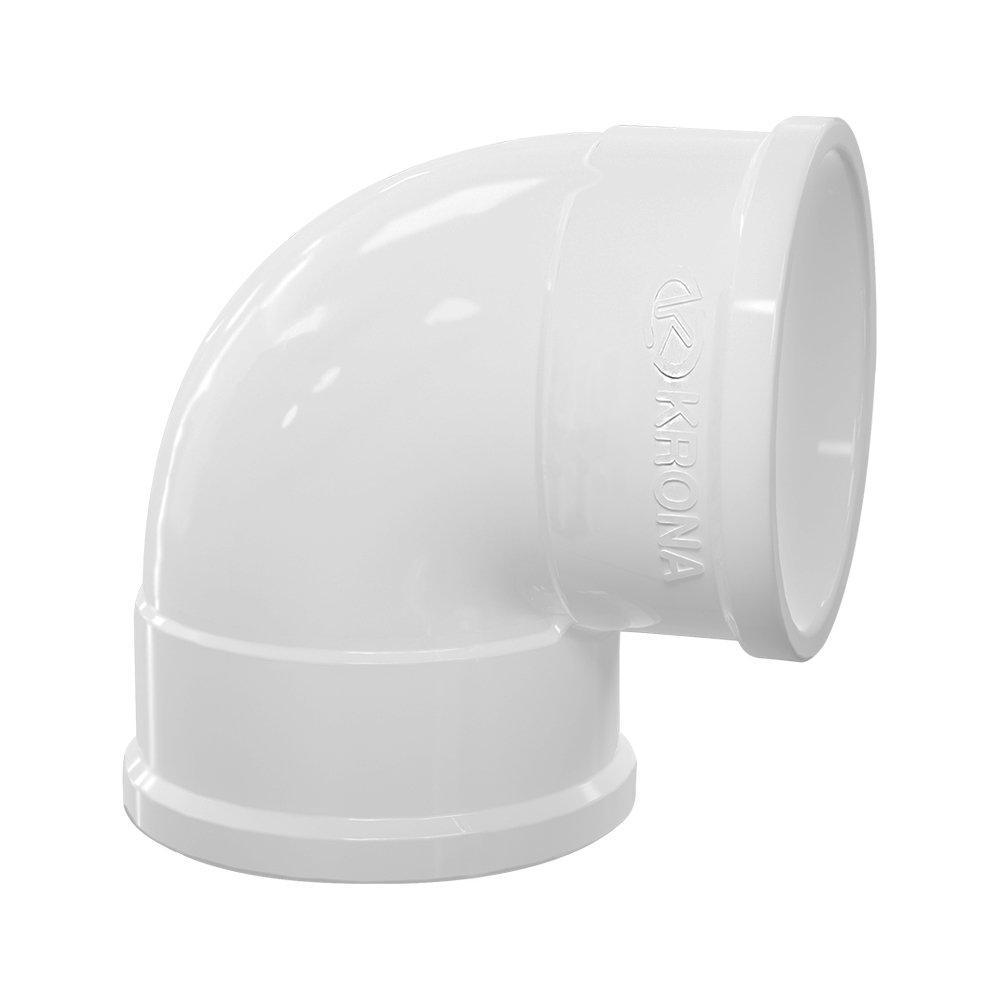 Joelho Esgoto Krona 90º 75mm - Embalagem com 20 Unidades