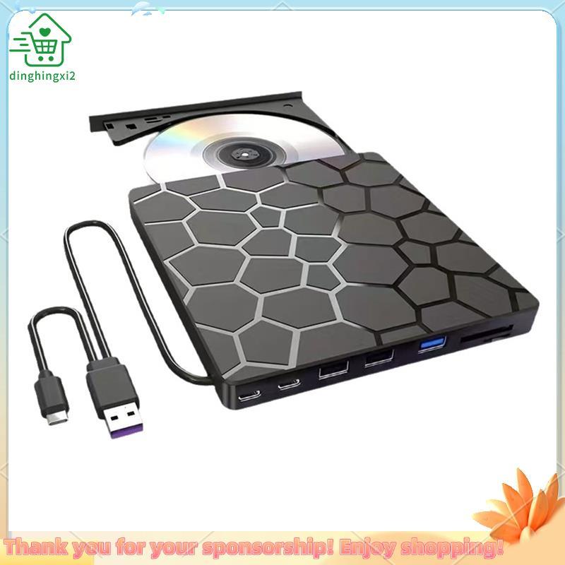 USB 3.0 Externo CD/DVD Drive Player-ROM +/- RW Gravador Para Desktop Portátil , 11/10/8/7 Linux