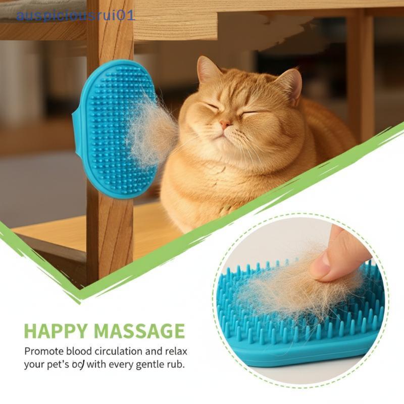 Luva Para Queda De Animais De Estimação , Cães E Gatos , Escova Suave Remoção Eficaz De Pelos O Tempo De Banho , Novo
