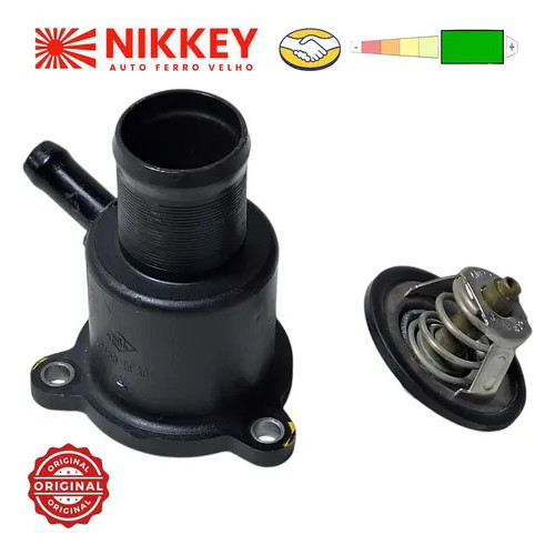 Flange E Valvula Termostatica Logan Sandero Clio Scenic