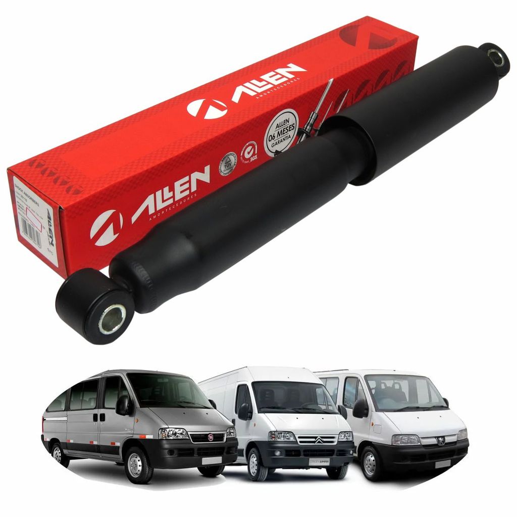 AMORTECEDOR TRASEIRO SUSPENSÃO FIAT DUCATO/BOXER/JUMPER 2.8/2.3 1999 A 2017 1332300080/SKU2136