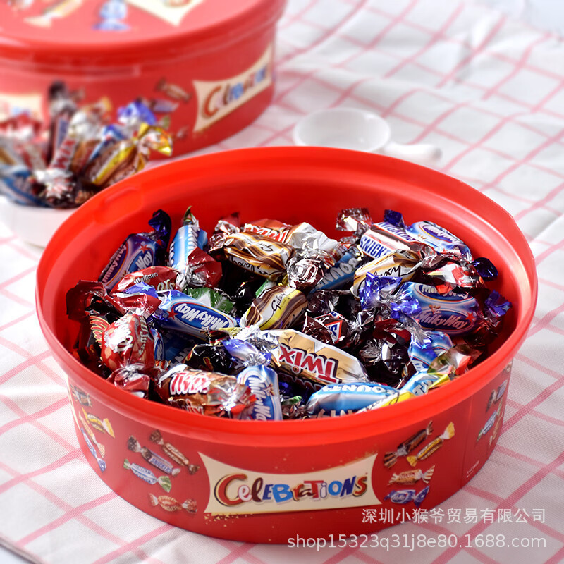 Importado Mars Mars Sanduíche Sortido Doces de Chocolate 550g Lavatório Grande Caixa Bens de Ano Novo Crianças Lanches d