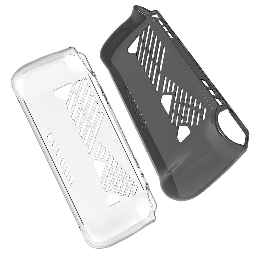 Para ASUS ROG Ally X Caso TPU Transparente Capa Protetora Dissipação De Calor Macio Anti-Risco À Prova De Choque