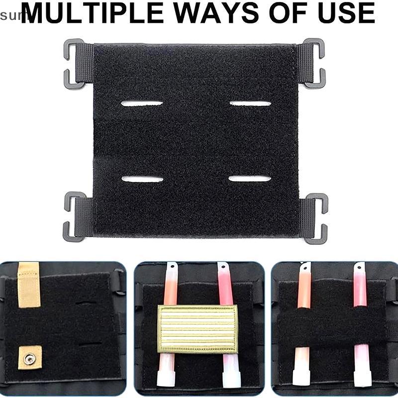 [sum] Painel De Remendo De Nylon Mini Placa Gancho Loop Patches Display Holder Para Transportador De Bapa DIY Patch BR