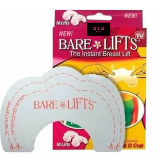 KIT 3  CX Sutia Adesivo Invisível 10 Adesivos 5 pares Levanta Seios /peitos Bare Lifts
