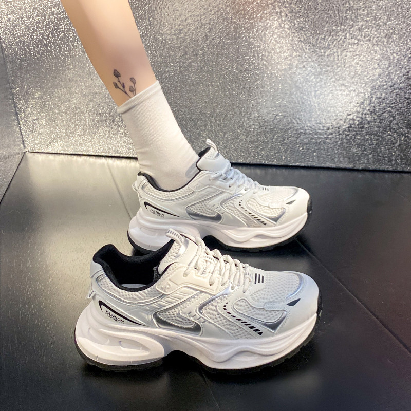 Sapatos femininos Focus de alta qualidade quatro estações sapatos femininos de rede dupla sapatos papai