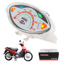 Painel Lente Acrílico Velocimetro Honda Biz C100 1998 ATÉ 2005