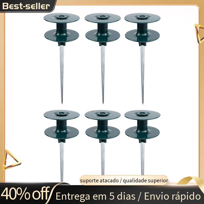 Espiga Guia De Mangueira De Jardim , Estacas De Metal Resistentes , Mantém A Fora De Canteiros De Flores , Para Proteção