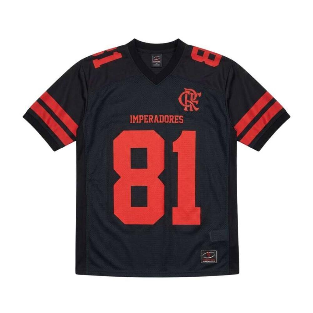 Camiseta Braziline Flamengo Imperadores - Masculina - Preto