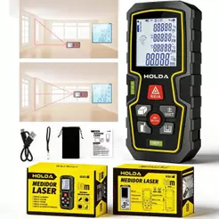 Trena Laser Níveis De Alta Precisão Profissional 50m Ip54