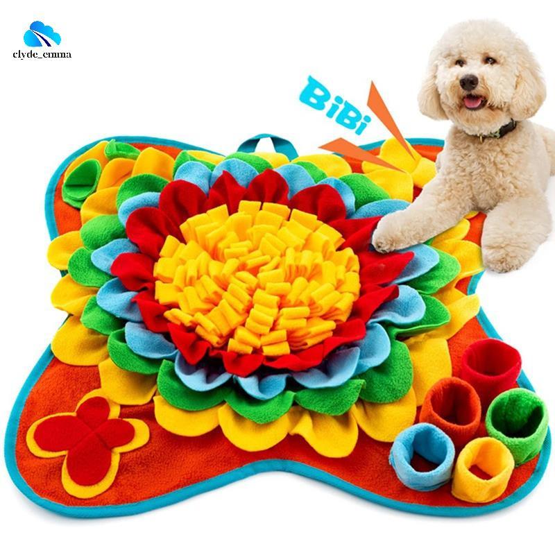 Tapete De Snuffle Para Animais De Estimação Estridente Cães , Forragem Interativo Gatos Alimentação Lenta , Quebra-Cabeç