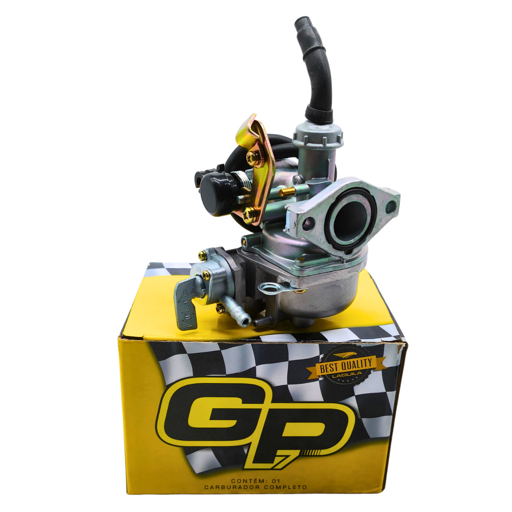 Carburador Completo Moto Cinquentinha Shineray Jet 50cc / Phoenix 50 ( Já Regulado ) Gp