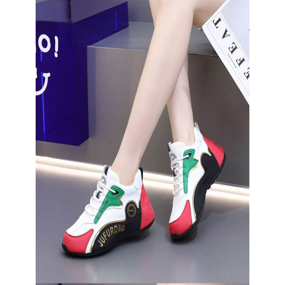 Omai sapatos femininos Fengsong couro Puff sapatos masculinos femininos sola macia aumentada sapatos casuais de sola gro