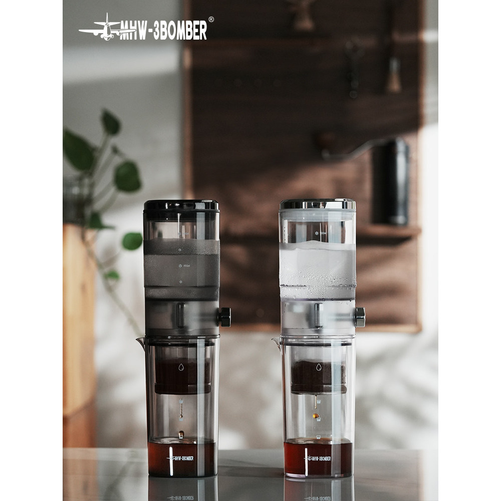 MHW-3BOMBER Bomber Ice Drip Coffee Maker Doméstico Feito à Mão Tipo de Filtro de Gotejamento de Café Frio Grande Capacid