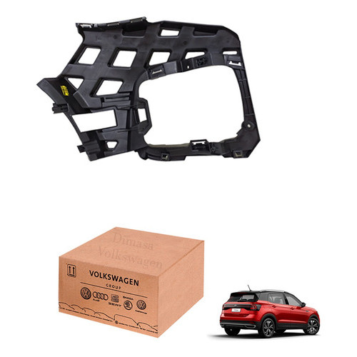 Suporte Farol De Milha T-cross 2020 A 2024 Esquerdo Original — imagem 2 de 2