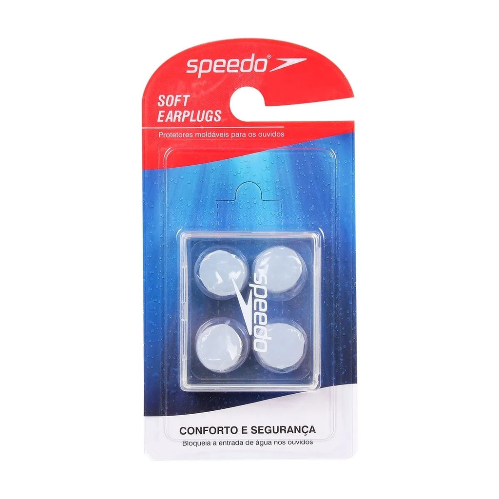 Protetor de Ouvidos Moldável Natação Soft Earplugs Speedo