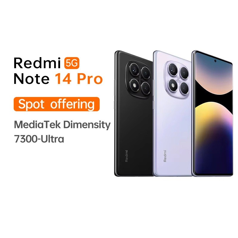 Original Xiaomi redmi note 14 pro 5g smartphone 256GB 512GB câmera 1.5k 120hz global