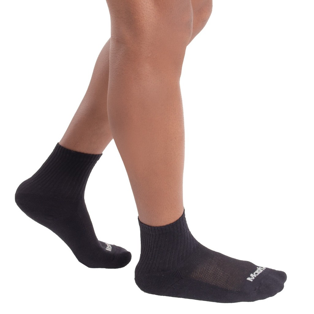 KIT com 3 Meias cano médio em algodão MASH