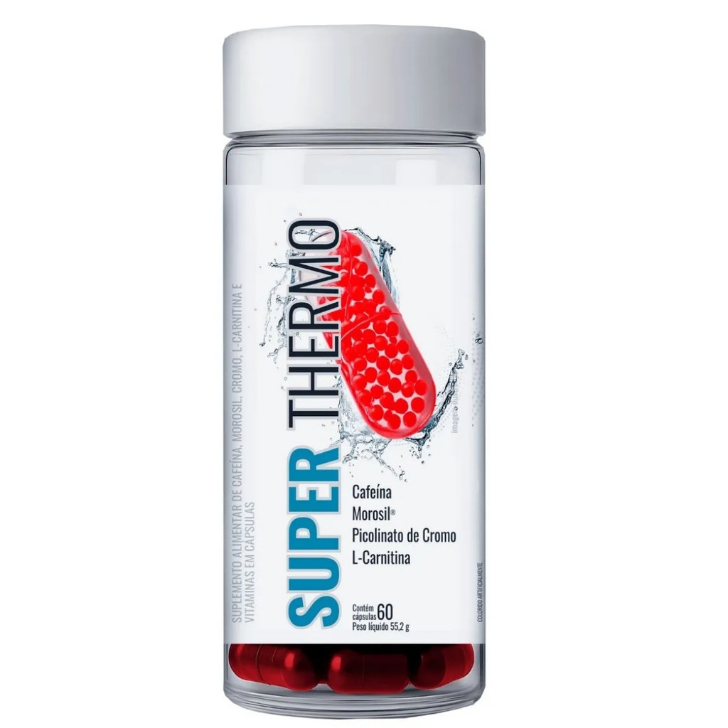 Super Thermo Pote 60 Cápsulas Shark Pro em Oferta na Shopee