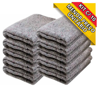 Kit 10 Cobertores Manta Casal Doação Popular Grosso 1,60m x 1,90m Cobertor Sorriso em Oferta na Shopee