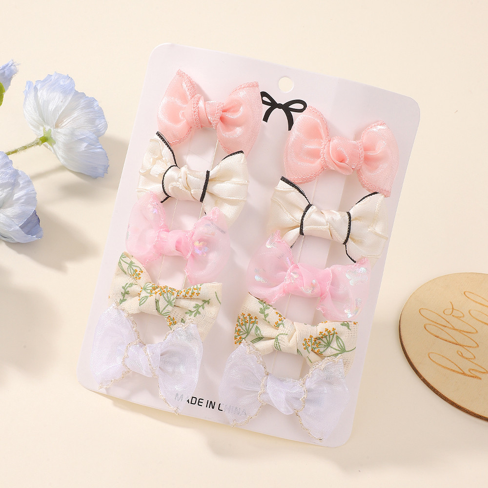 10 Pçs/set Adorável Crianças Arcos Grampos De Cabelo Para Meninas Barrette Boutique Cobertura Completa Tecido Headwear A em Oferta na Shopee