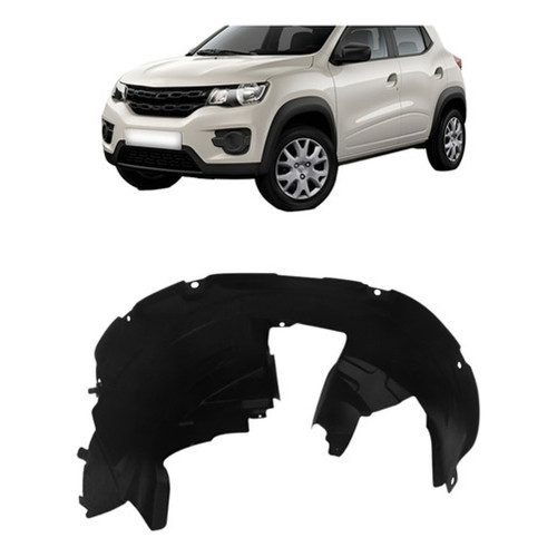 Parabarro Dianteiro Renault Kwid 2017 2018 2019 À 2025 Preto