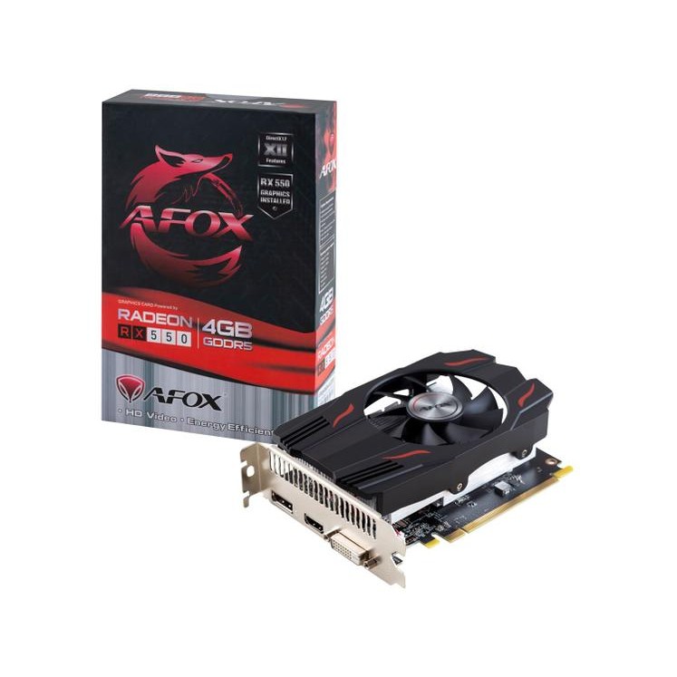 Placa de Video R7 350 2gb DDR5 1080p 128Bits AFOX