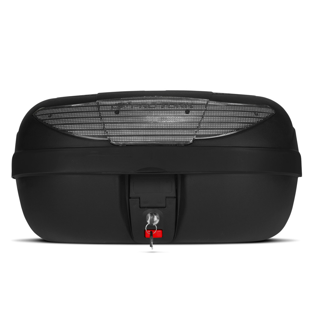 Baú Bauleto Para Motocicleta Moto Pro Tork Smartbox 2 45 Litros Automotivo Trava De Segurança Preto Com Lente Cristal em Oferta na Shopee