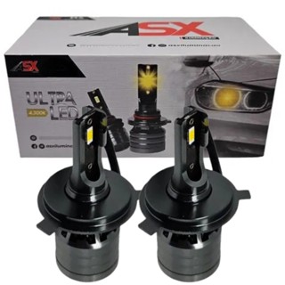 Ultra Led Com Chip Csp 70w/10.000lm 4300k Asx Lançamento H7 em Oferta na Shopee