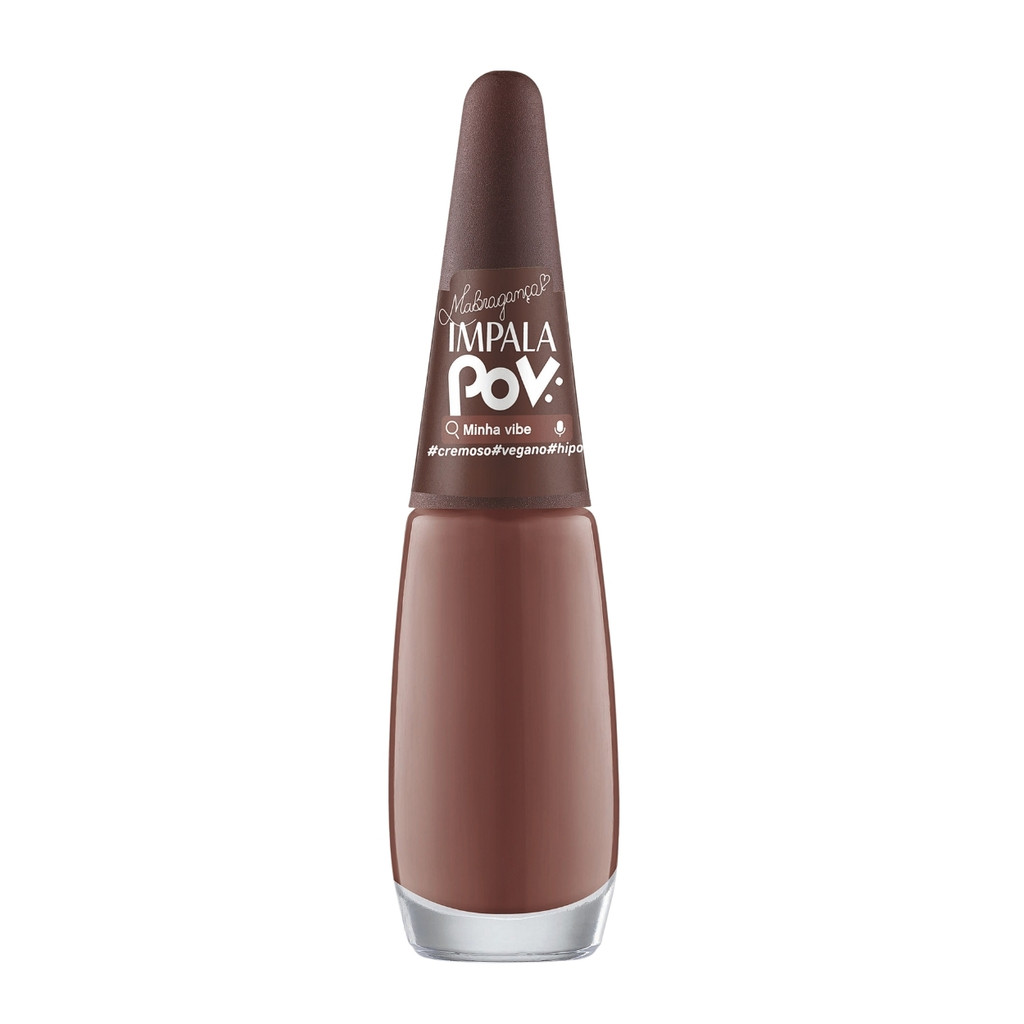 Esmalte Coleção Pov Cor Minha Vibe Cremoso Unha Impala 7,5ml em Oferta na Shopee
