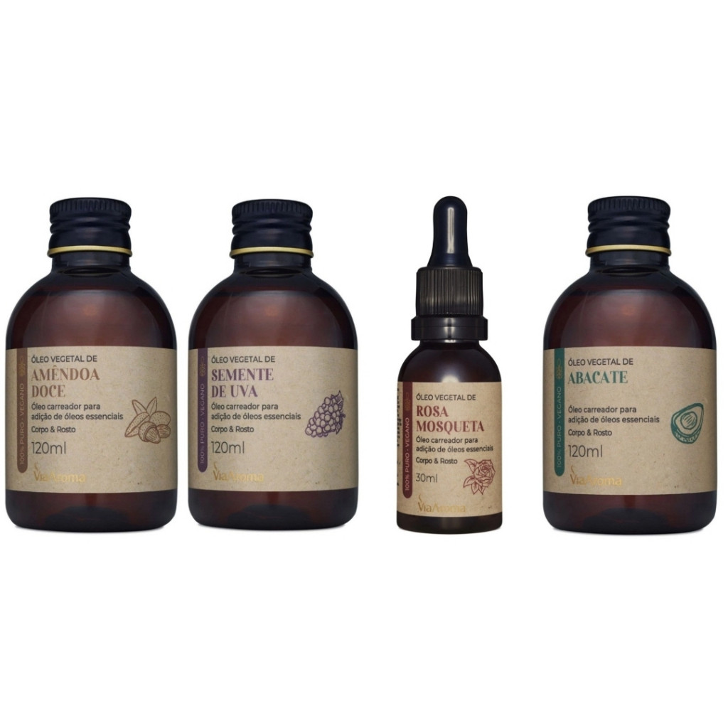 Óleo Vegetal 100% Puro Via Aroma