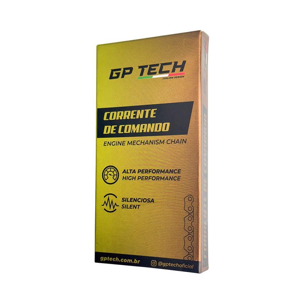 CORRENTE COMANDO GP TECH SUZUKI YES 125 / CBX 150 / NX 150 / BROS 150 ( 404SV X 100L )