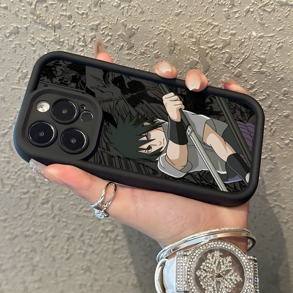 Uchiha Sasuke Naruto Capa Cômica Para Apple iPhone 17 Ar 16 16e 15 14 13 12 Mini 11 Pro Max X XR XSMAX 8 7 e Plus Casos