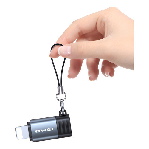 Adaptador Usb Awei A11 Type-c Para Lightning