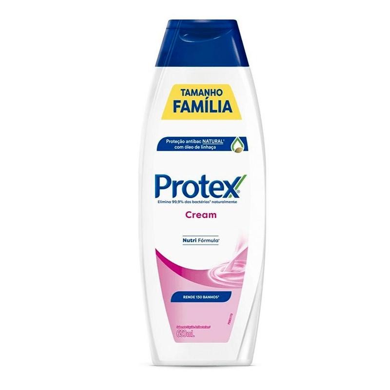 Sabonete Líquido Antibacteriano Protex Cream 650ml em Oferta na Shopee