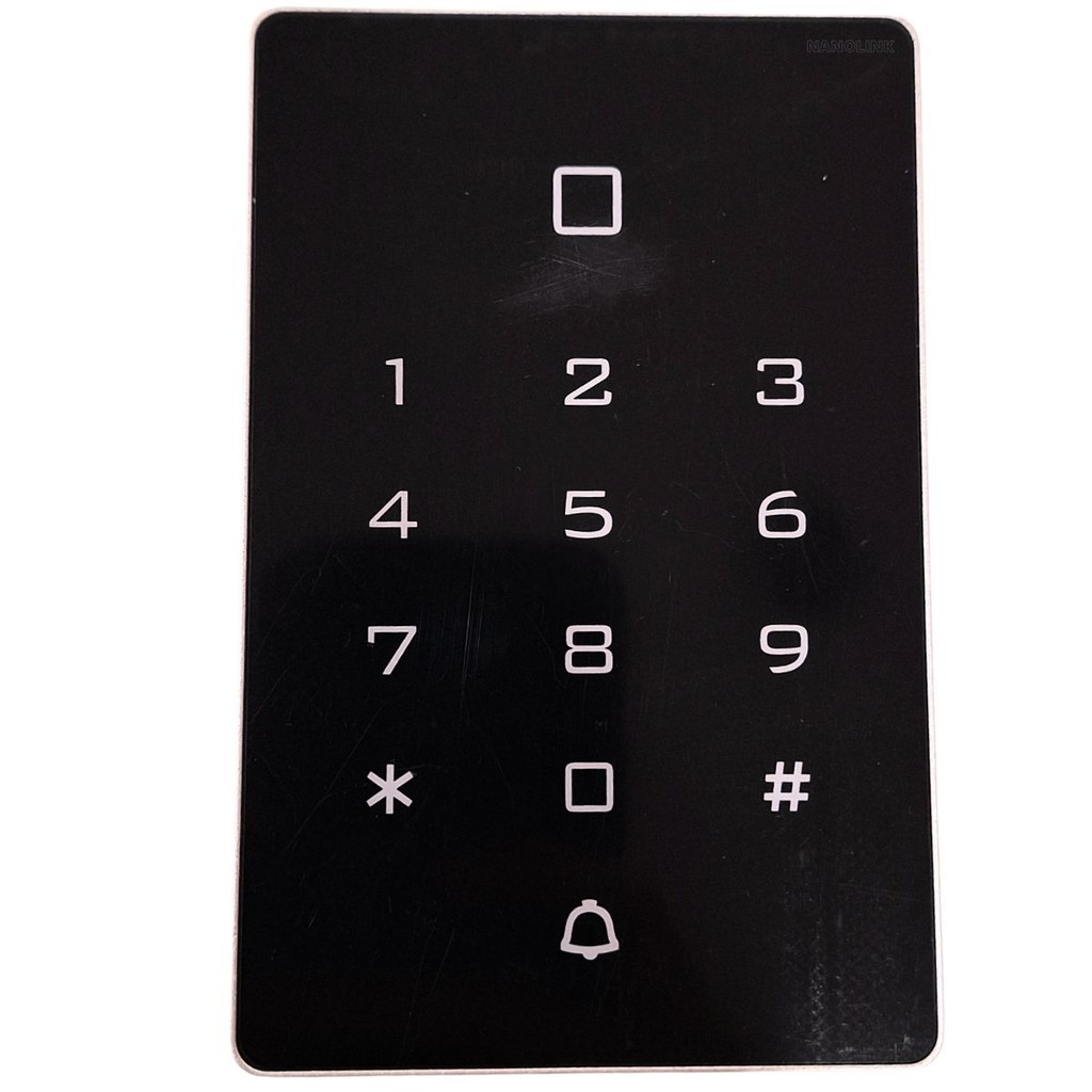 Teclado Controle de Acesso Com Senha Touch Digital Tag 125Khz Ipec