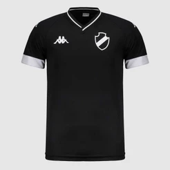 Camisa Kappa Vasco Supporter UP Preta
