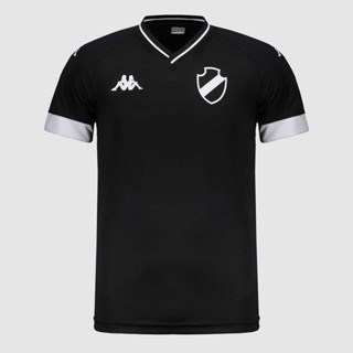 Camisa Kappa Vasco Supporter UP Preta em Oferta na Shopee
