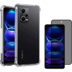 Capa Capinha Anti Impacto Compatível Com Redmi Note 12 5G E/OU Película 3D Privacidade