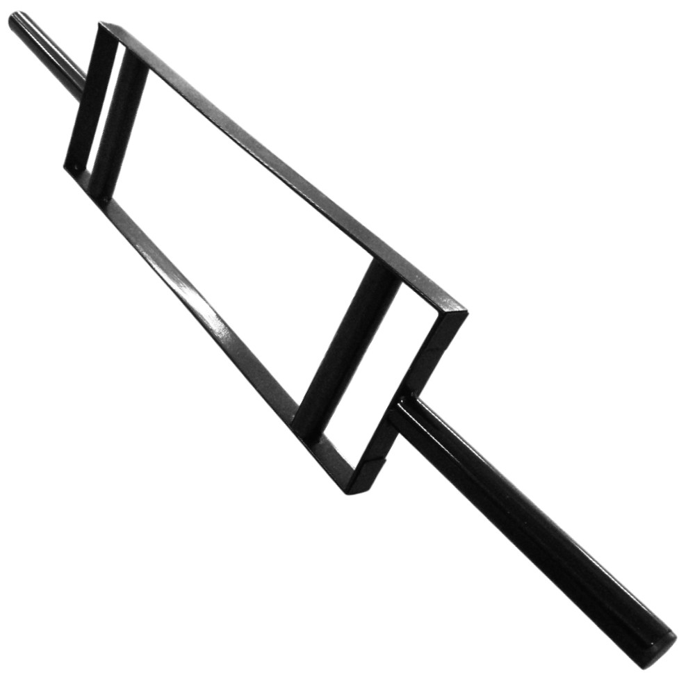 BARRA H DE 90CM P/ 70KG MUSCULAÇÃO ACADEMIA FITNESS