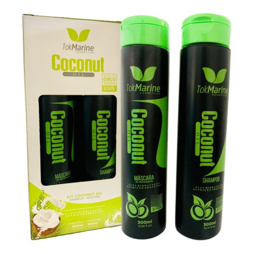 Kit Shampoo + Condicionador Coco 2x300ml