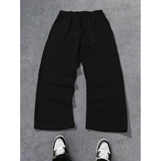 Calça Moletom Unissex Lisa Básica Oversized Tecido Grosso Peluciado Treino Versátil