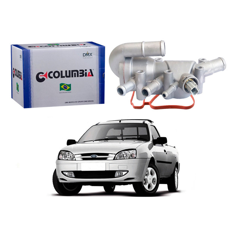 Carcaça Aluminio Ford Courier 1.6 Gasolina 2002 A 2008 em Oferta na Shopee