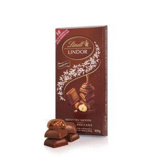 Barra De Chocolate Lindt Lindor Singles Avela 100g em Oferta na Shopee