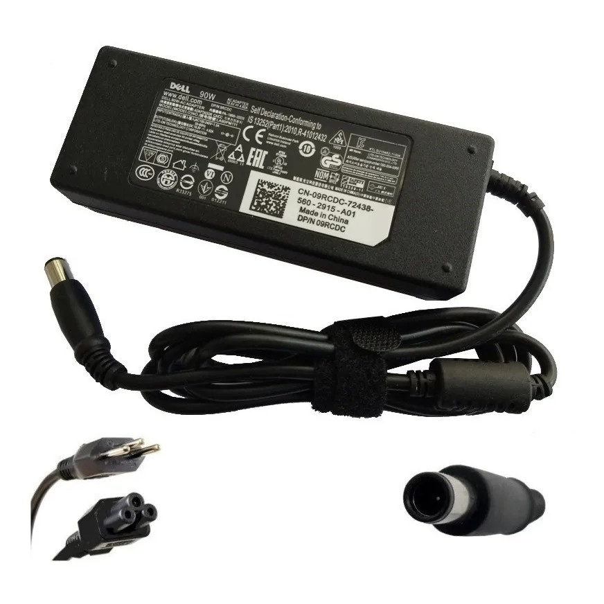Fonte Carregador Dell Inspiron 14r 5420 5437 19,5v 4.62a 90w